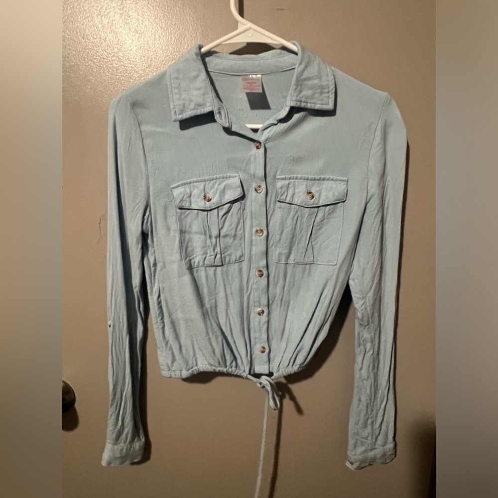 Xsmall women blue long sleeve